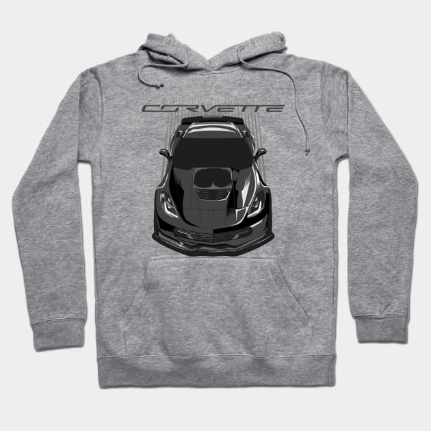 Corvette C7 Z06 - Black Hoodie by V8social